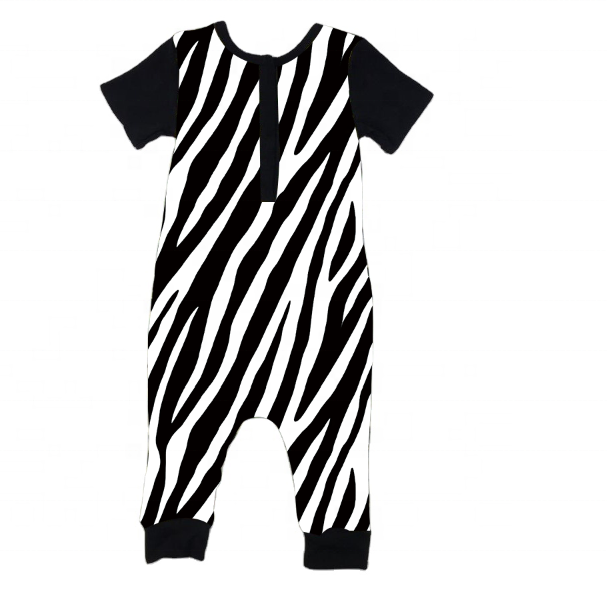 QingLi mono Baby Boy Clothing Printed Jumpsuits Fashion Cartoon Jumpsuit