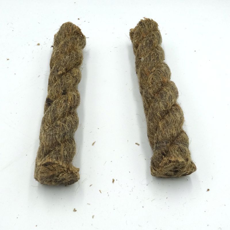 Bushcraft Natural Quick Wick Tinder Wax Infused Jute Fire Starter Rope