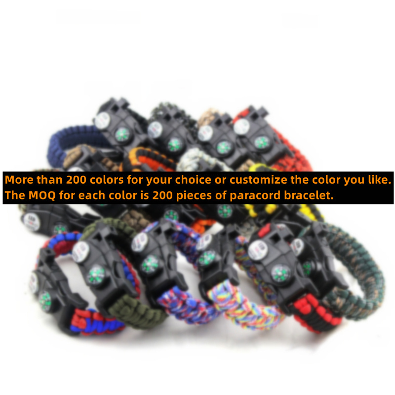 Edc Climbing Gear Best Selling Bracelet, Hot Wholesale Outdoor camping Best Bracelets