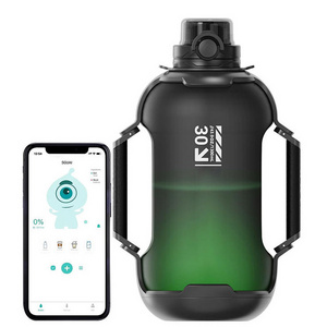 Newest 44 OZ Large Capacity Sport Water Bottle Tritan Tracks Water Intake Drinking Bottle Smart Water bottle With App