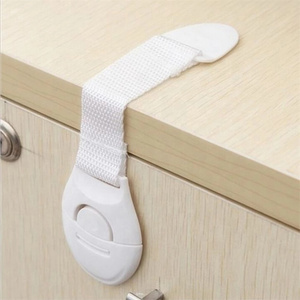 Hot Selling  ABS Webbing Child Cabinet Drawer Door Safety Lock Baby Safety Lock For Home Use