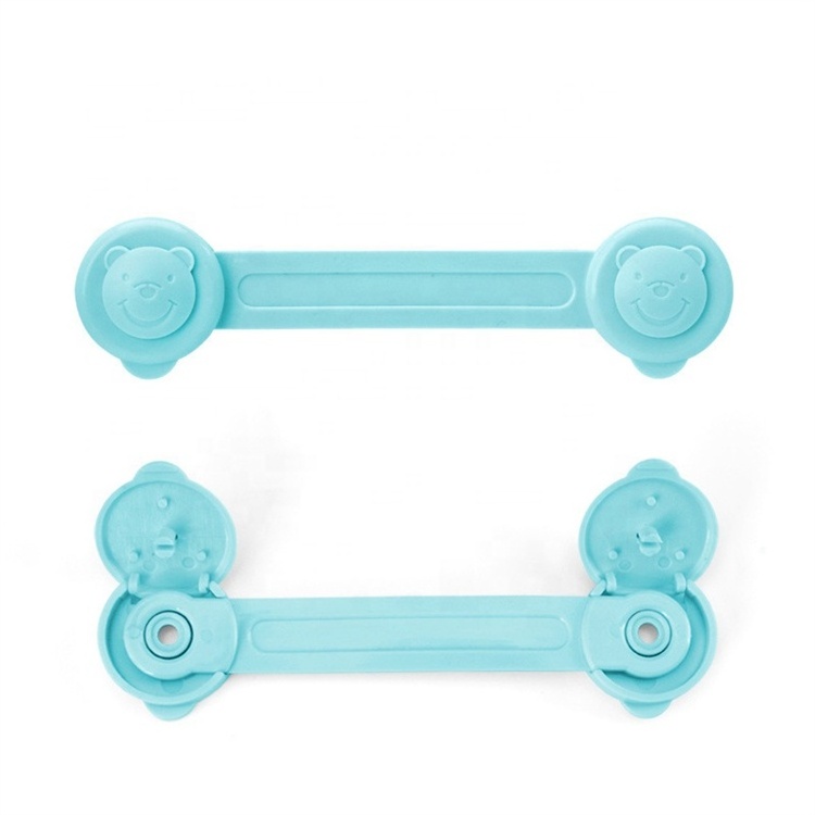 Wholesale  Child Safety Cabinet Locks Baby Proofing Strap Latches Locks Used For Drawer Cupboard Furniture