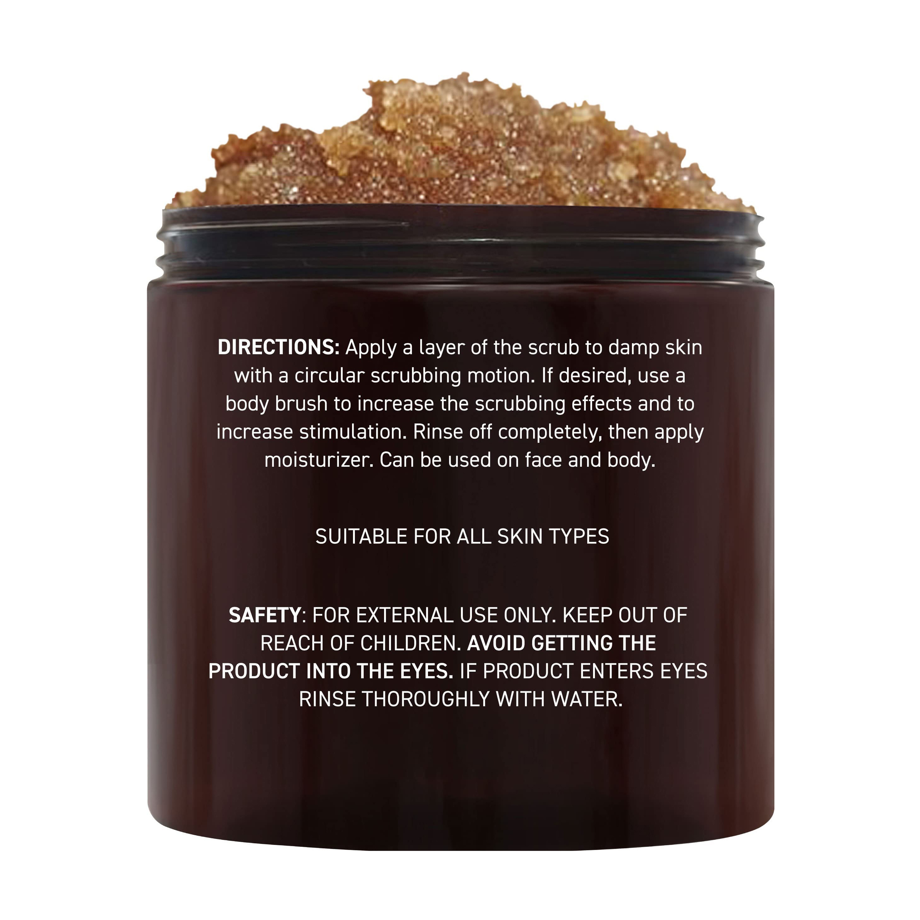 Top Private Label Brown Sugar Scrub 100% Organic Moisturizing and Exfoliating Moisturizing Body Face Hand Foot Scrub Body Scrub