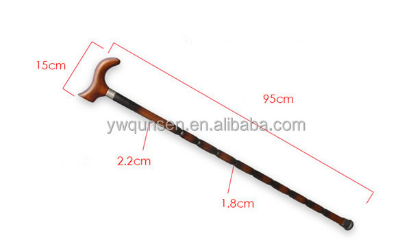 smart cane outdoor wood old man walking stick