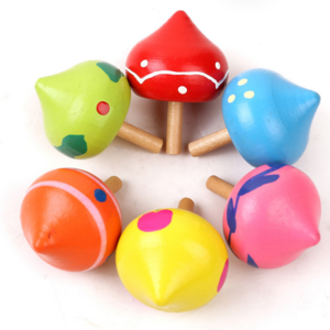 new hot selling spinning top wood lovely toys funny toys for kids