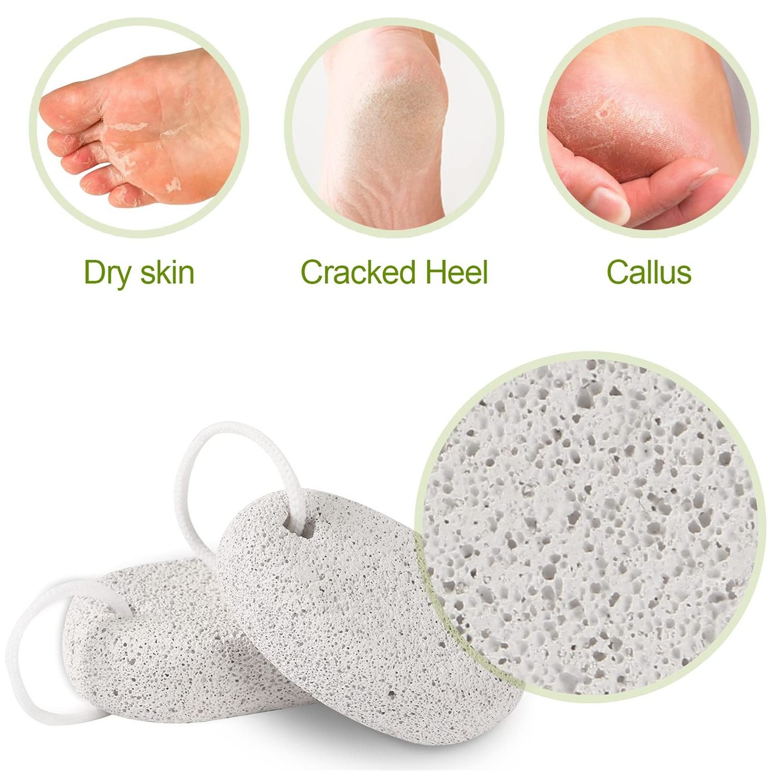 Custom logo and packaging foot pumice stone for feet hard skin callus remove shower foot scrubber with pumice stone foot pumice