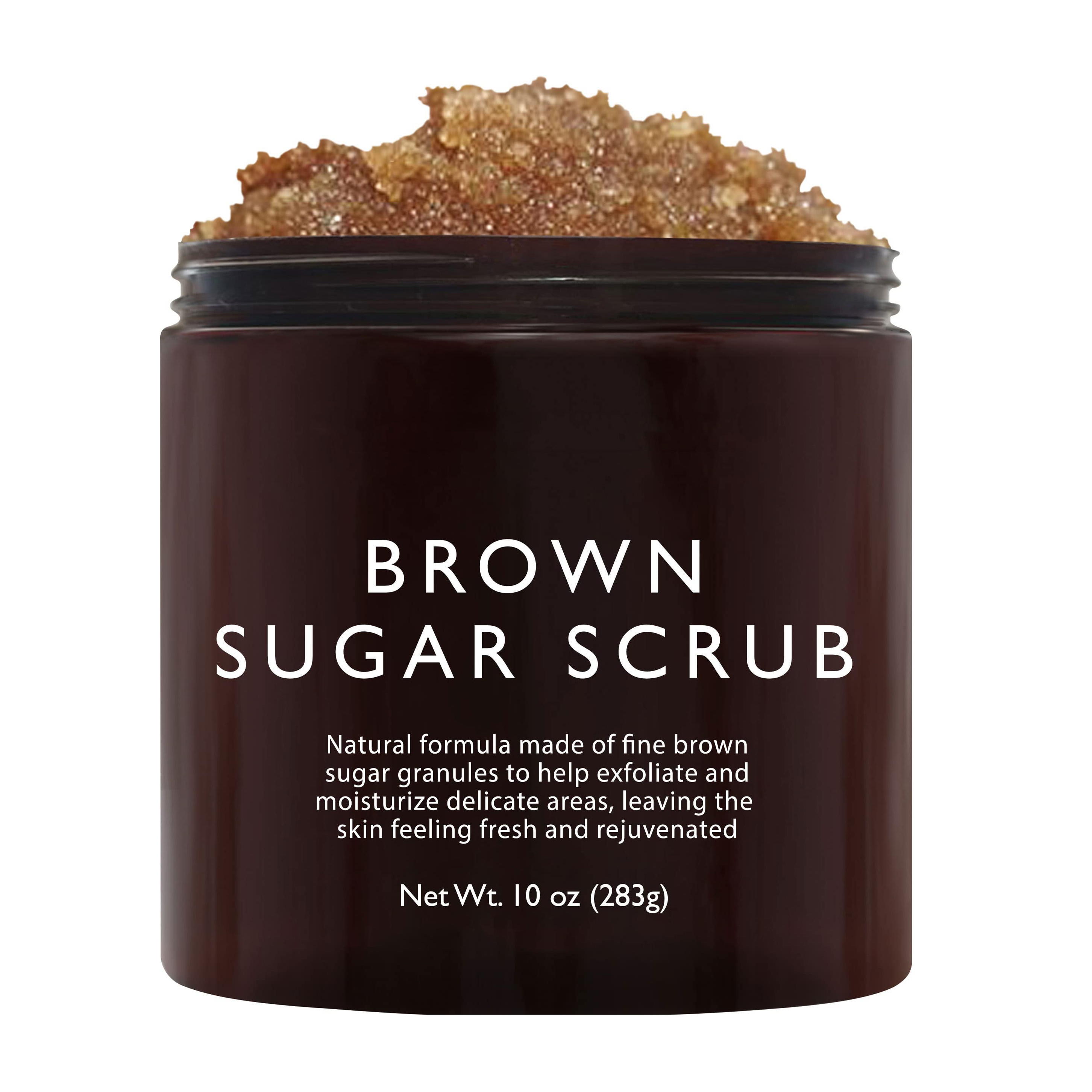 Top Private Label Brown Sugar Scrub 100% Organic Moisturizing and Exfoliating Moisturizing Body Face Hand Foot Scrub Body Scrub