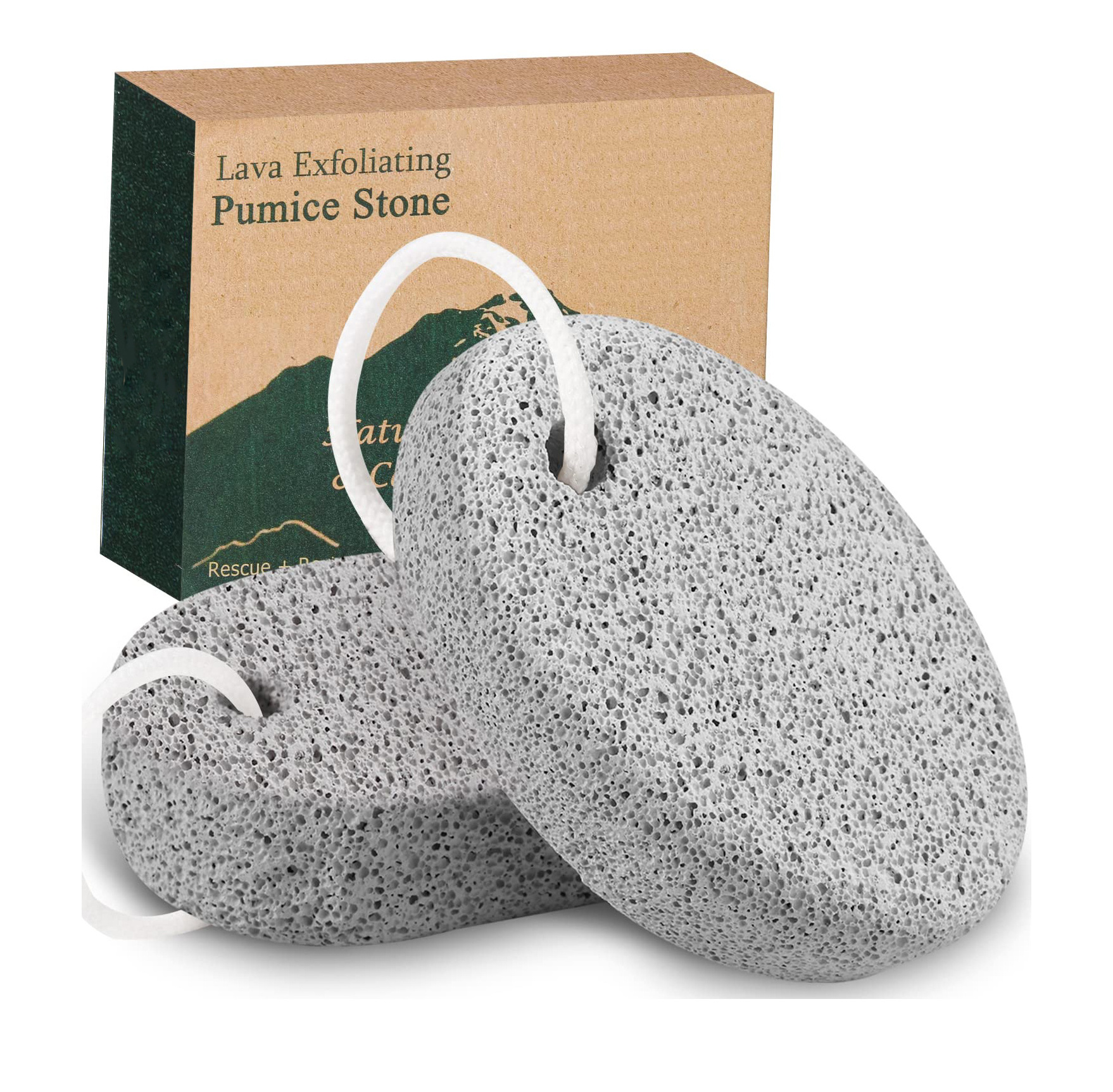 Custom logo and packaging foot pumice stone for feet hard skin callus remove shower foot scrubber with pumice stone foot pumice