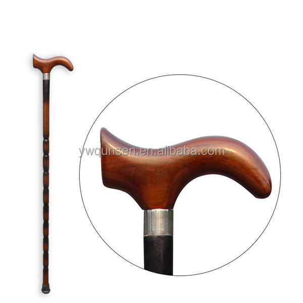 smart cane outdoor wood old man walking stick