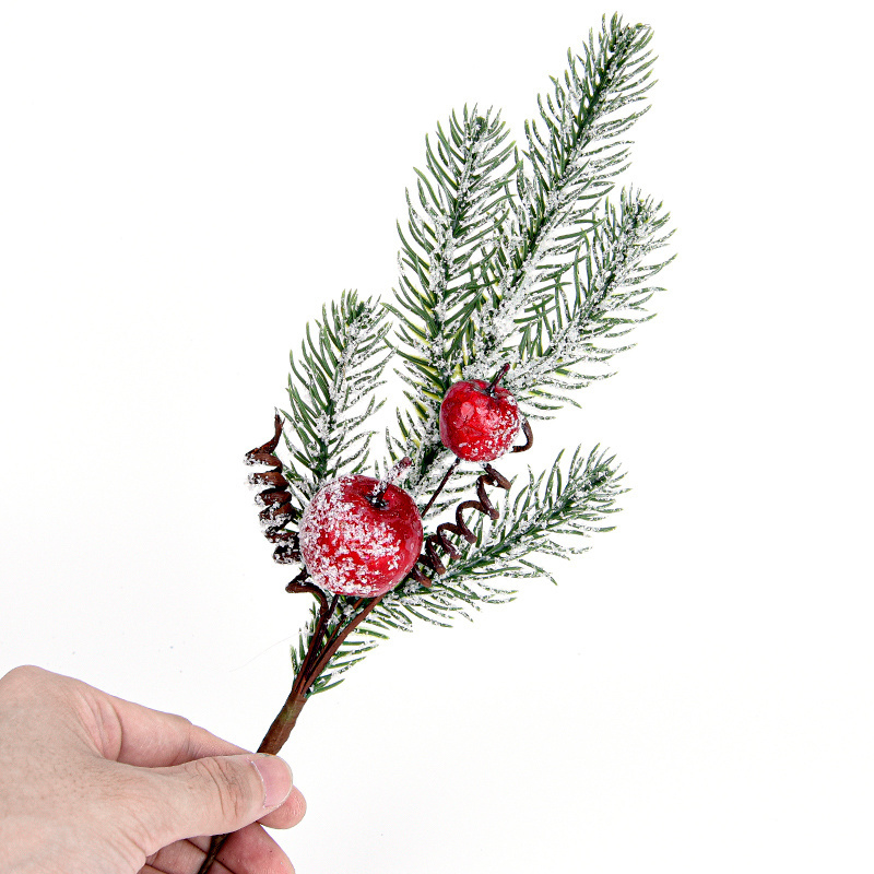 Christmas ornaments  decorations Christmas Red Berry  Picks for Christmas Tree and Wreath