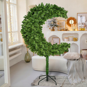 Eid Mubarak Home Decoration Handmade Artificial  Giant Moon Crescent Christmas Tree