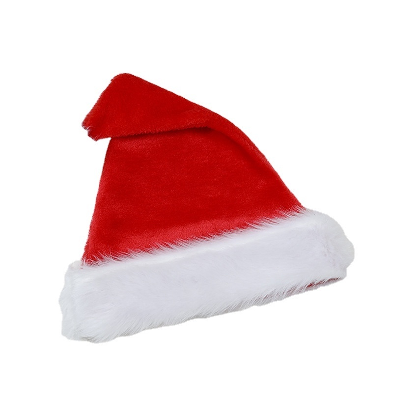 2024 Hotsale Classic Unisex Adult And Kids Plush Hat Velvet Christmas Hats Santa Hat Party Decoration Holiday Gift Snowman