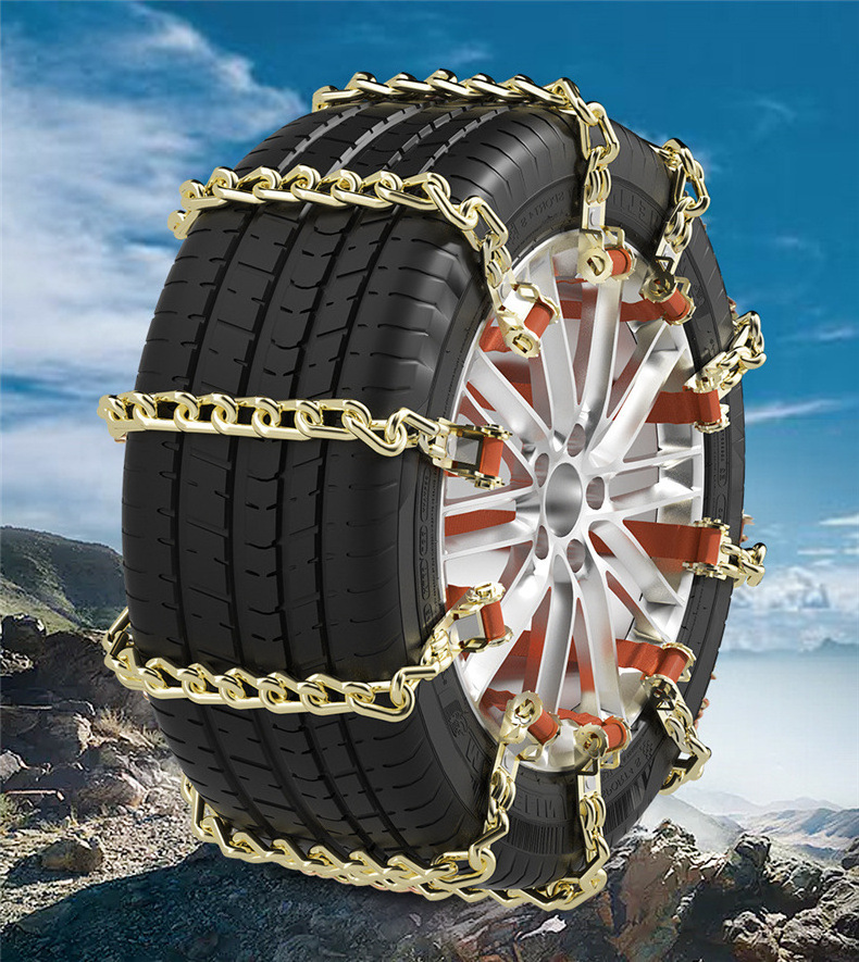 Factory Universal 5.3 Diameter Automotive Snow Chain Sedan Thick Snow Chains For Truck