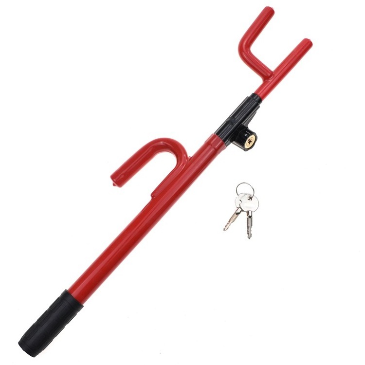 Multifunctional Car Lock Automobile Steering Wheel Lock Telescopic Oil Car Door Clutch Lock