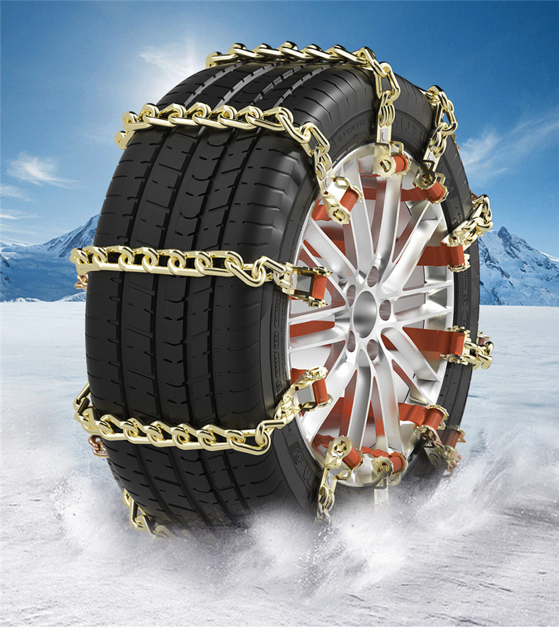 Factory Universal 5.3 Diameter Automotive Snow Chain Sedan Thick Snow Chains For Truck