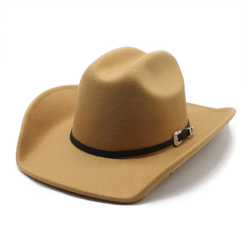 fashion wholesale cowboy hats wool felt fedora hat white cowboy hats for men