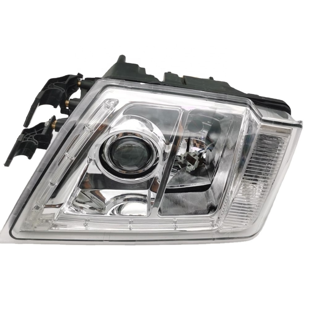 OE 21035638 21035637 Hid Led Headlight for Volvo FH FM 9 11 12 13 16 Truck Spare Parts Black Replacement 24V Volvo Front Lights