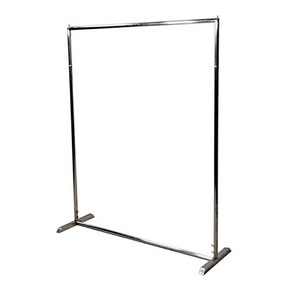 Custom Retail Clothing Hanging Clothes Shop Metal Floor Stand High End Store Clothes Display Shelves