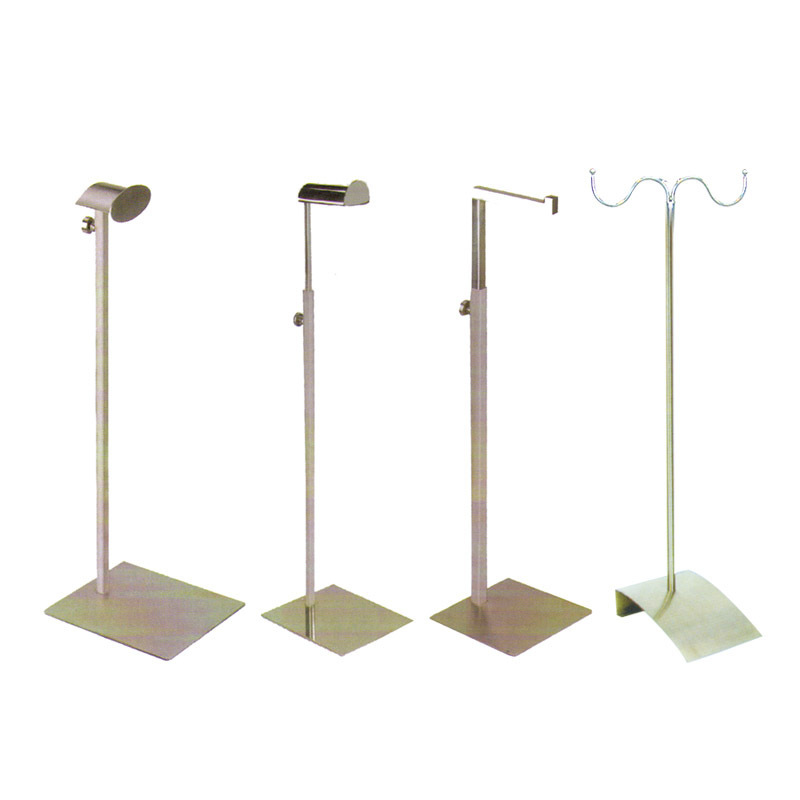 Factory Wholesale Hot Sale high quality golden stainless steel hanging bag display stand