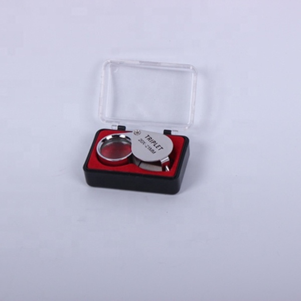 10x popular pocket loupe jewellery diamond magnifier