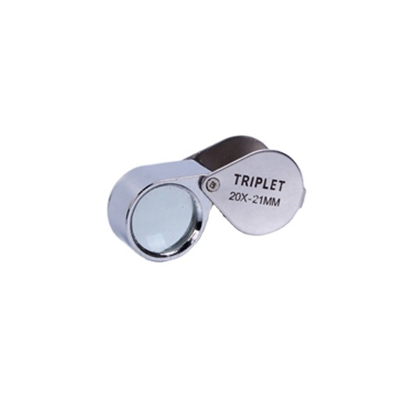 10x popular pocket loupe jewellery diamond magnifier