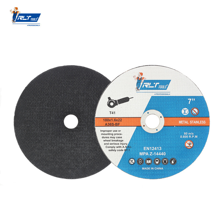 RLT TOOL High Quality Aluminum Cutting Disc Round Double Net Abrasive Disc 115mm Carbon Steel Cutting Disc For Metal