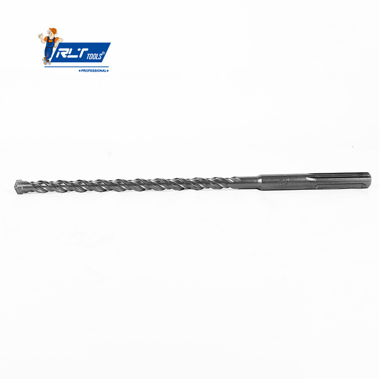 RLT Tools Max Four Flutes Cross Head Electric Hammer Drill Bits With Special Grade Tungsten Carbide Tip