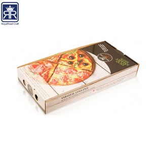 18041803 Handmade Paper Pizza box with window