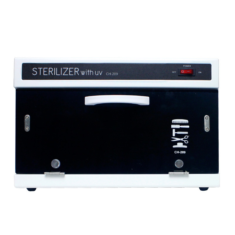 2020 home use mini UV sterilizer box and beauty salon tools UV sterilizer cabinet for towel cheap autoclave sterilizer CH-209