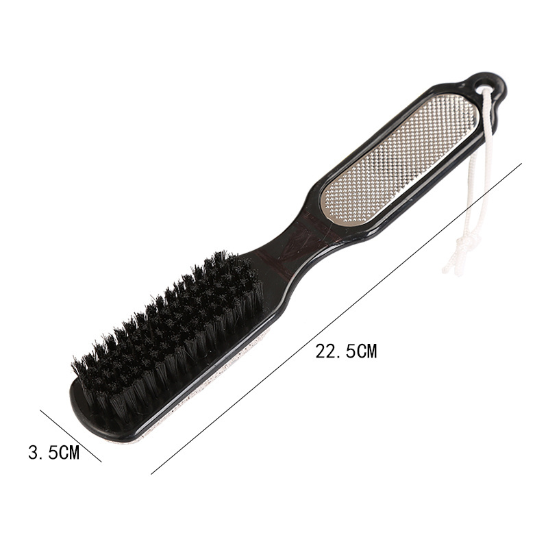 Bathroom Product Multifunction 4 in 1 Pedicure Grinding Tool Pumice Stone Dead Skin Remover Brush Foot File with Nail Brush