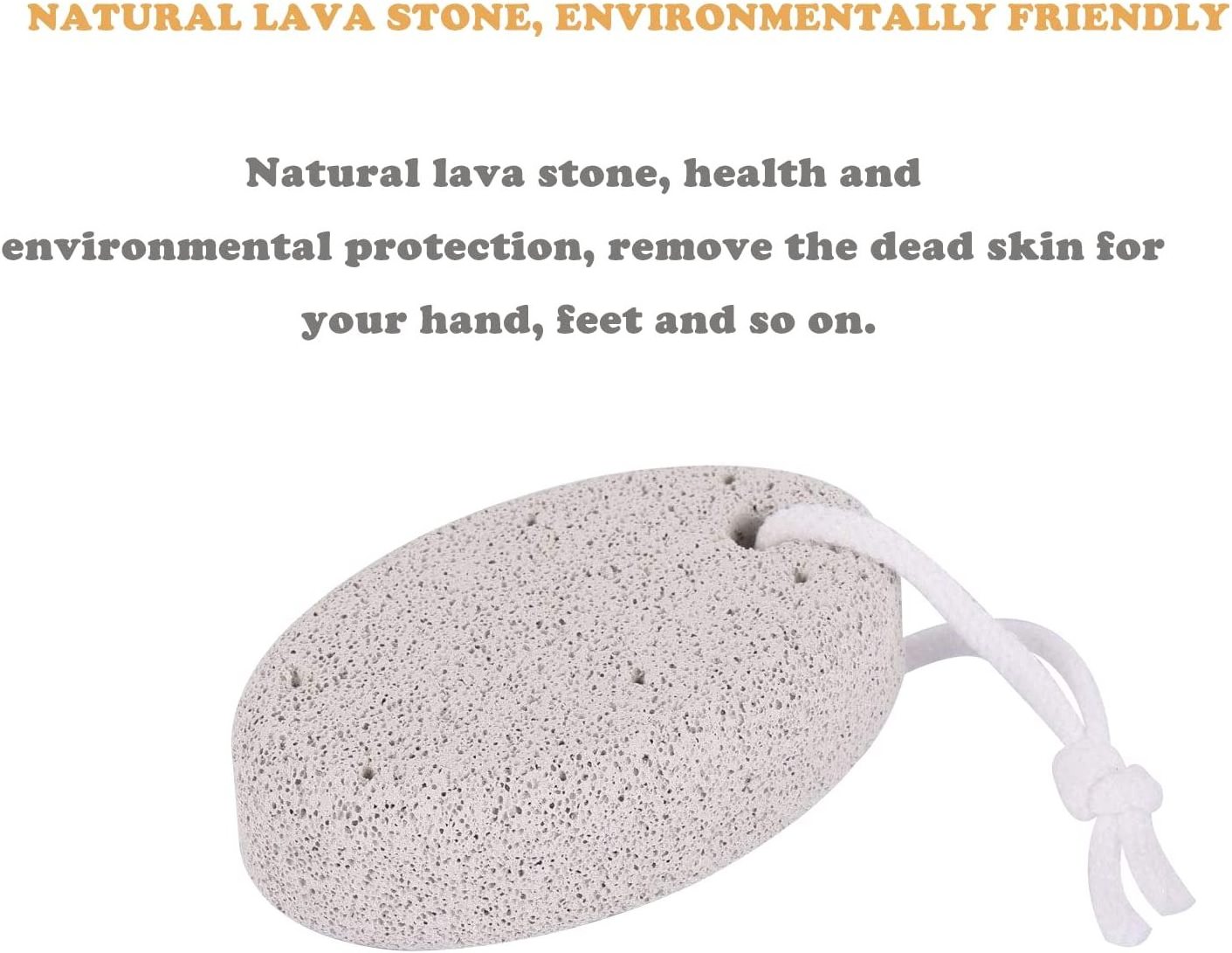 Pumice Stone for Feet Natural Lava Foot Pumice Stone, Pumice Scrubber Foot Stone Exfoliating Callus