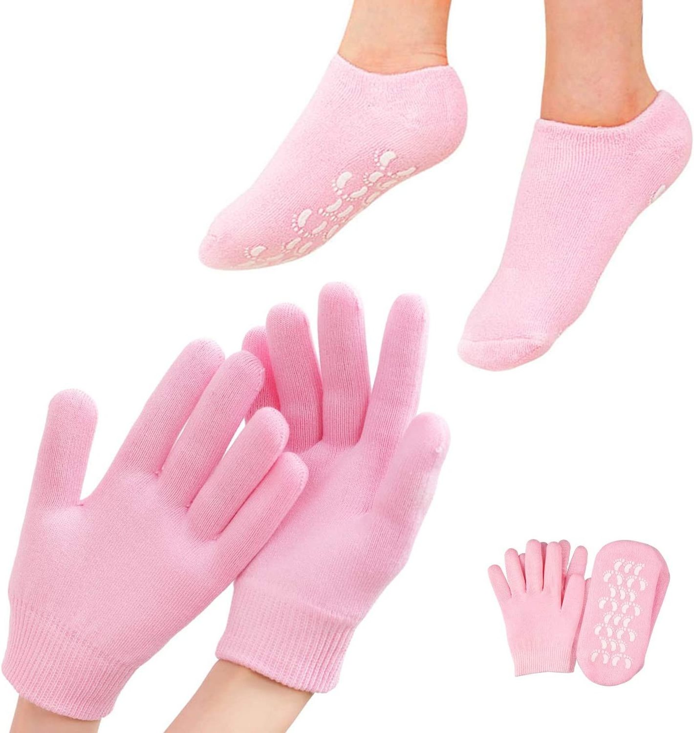 Soft Moisturizing Spa Gel Socks Foot Care Silicone Gel socks beauty and personal care for feet and hands