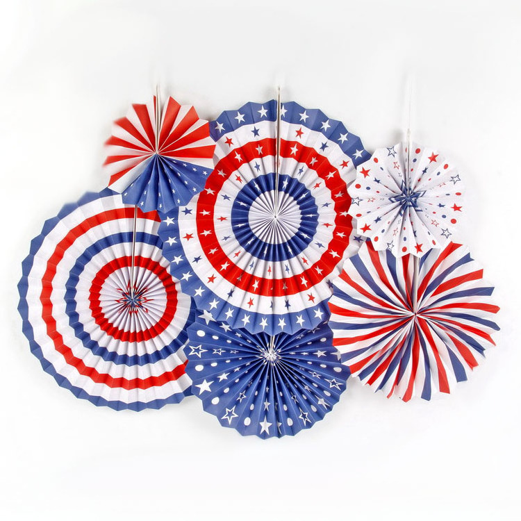 Party Decoration Paper Fan Wall Hanging Decoration Paper Fan Flower Birthday Wedding Christmas Party Decorate