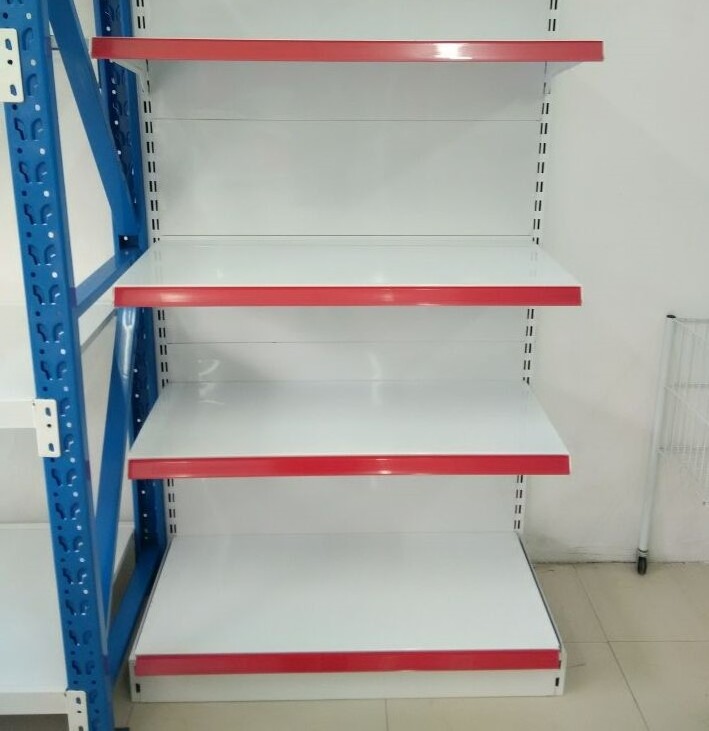 supermarket shelves metal Metallic Material and Double-sided Feature super market shelves supermarket shelf