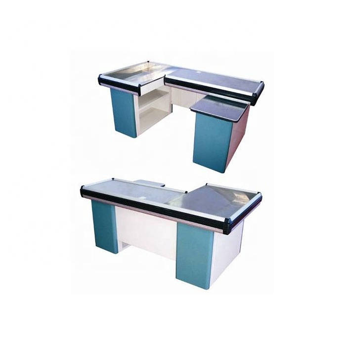 Factory Wholesale Supermarket Cashier Table Checkout Counter