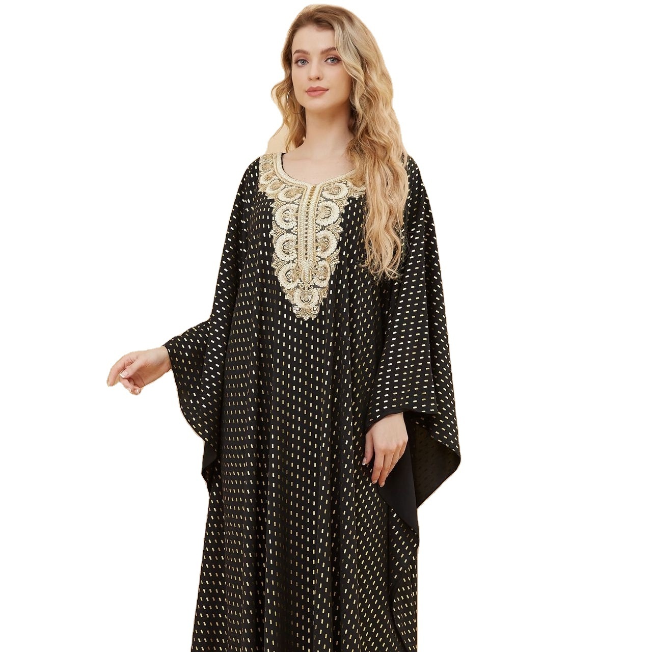 abaya women muslim dress turkey, summer new ethnic-style maxi dress with a large robe dubai abaya wholesale