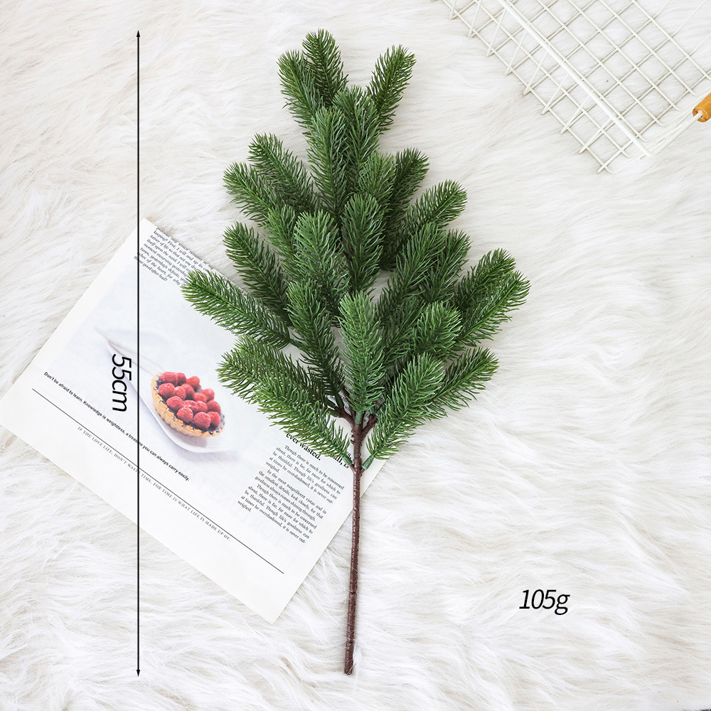 Greenery Cedar Garland Artificial Pine Branches Fake Pine Picks Tree Needles for Christmas Wreath Holiday Home Garden Decor