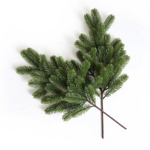 Greenery Cedar Garland Artificial Pine Branches Fake Pine Picks Tree Needles for Christmas Wreath Holiday Home Garden Decor