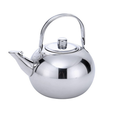 Large Capacity Kung Fu Tea Set Tea Pot Stainless Steel Gold Teapot Coffee Pot Kettle With Tea Leaf Infuser