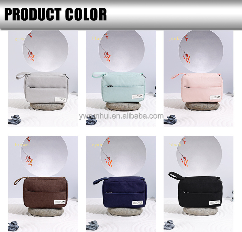 2023 foldable Toiletry Cosmetic Bag Custom Cosmetics Makeup toiletry travel bag