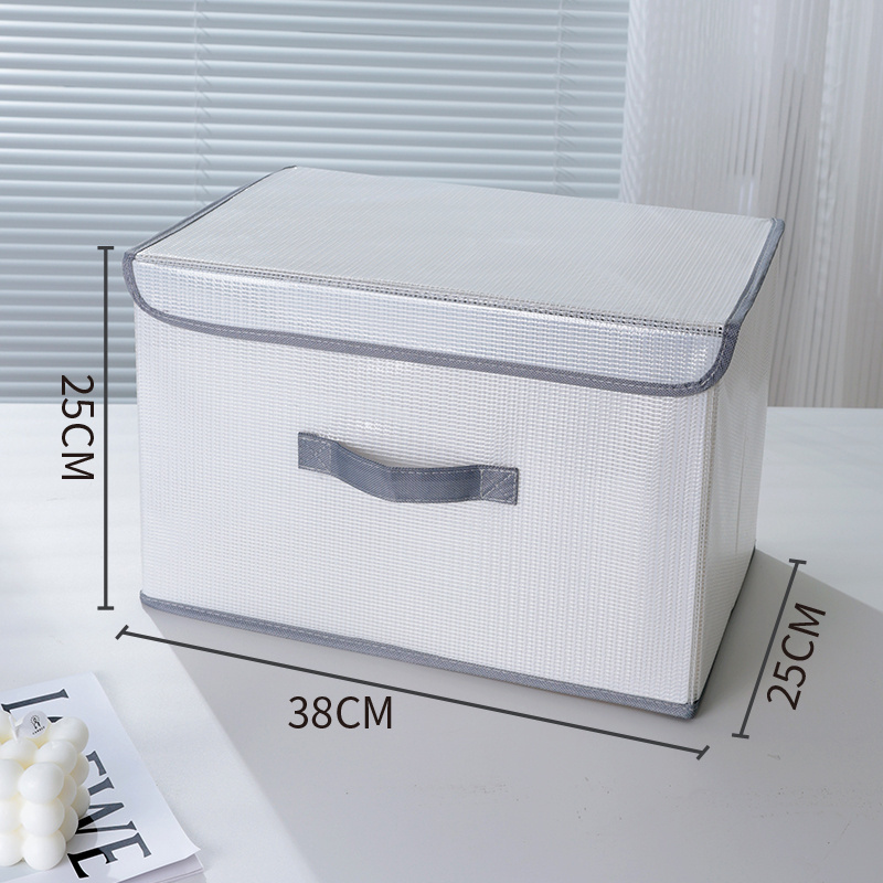 2023 hot selling foldable storage box Simple Houseware Mesh-grid Closet Underwear Drawer cabinet Divider Organizer