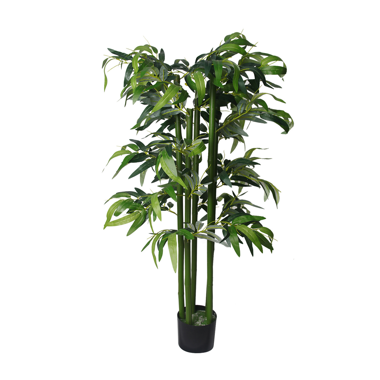 Wholesale plastic faux bonsai bamboo tree artificial plants for home outdoor indoor decoration