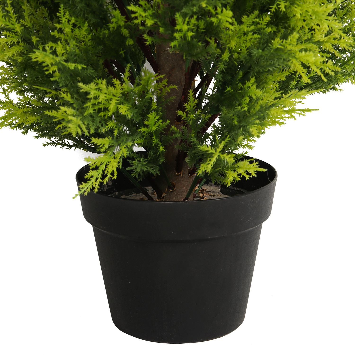 PZ-4-37/38/39 Outdoor Decorative Faux Cypress Topiary Boxwood Pine Artificial Cedar Tree