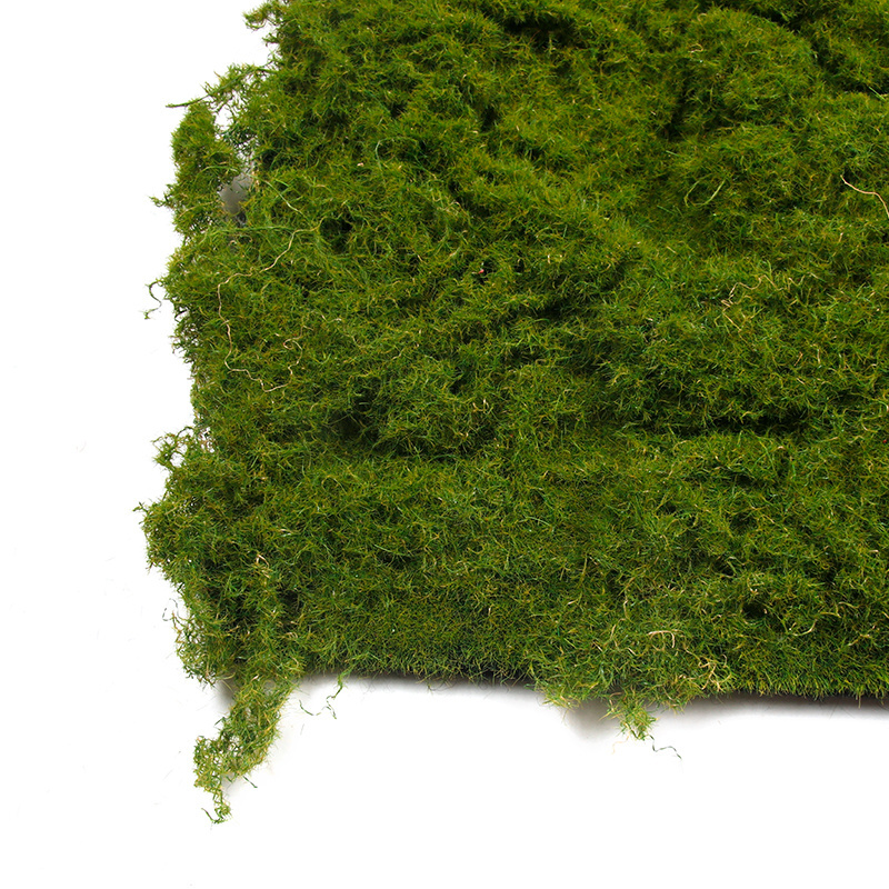 TX-01 Decorative Background Green Wall Factory Wholesale Lawn Artificial Moss Turf for Modern Decor