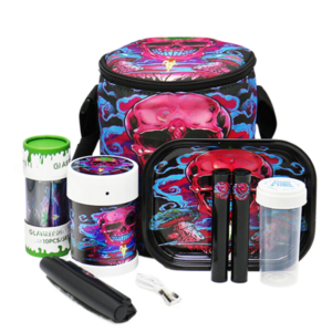 Hot Smoking Set Rolling Kit With Electric Herb Grinder and Stash Box With Rolling Tray Smoking Accessories Roller