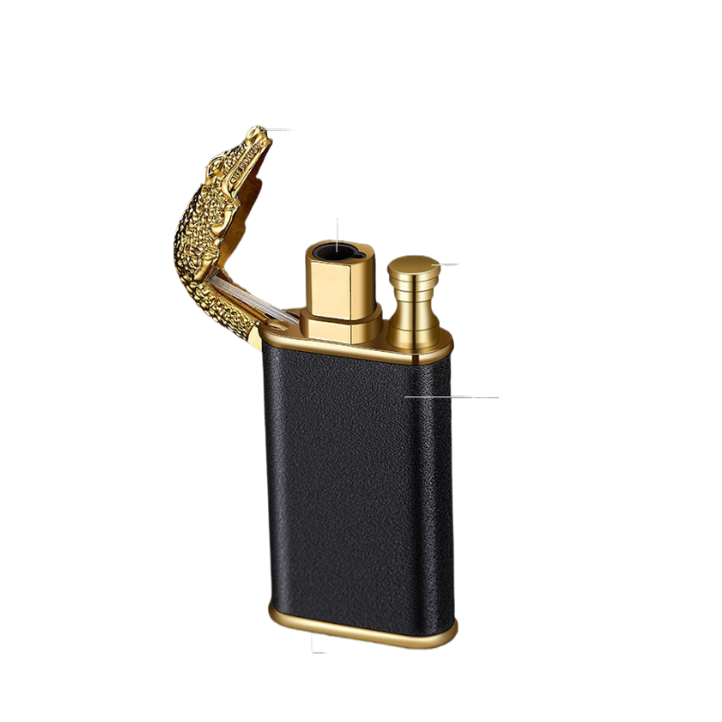 New Jet Torch Lighters windproof Butane Gas Twin Flame Lighters Promotional Gift metal retro can be replenished lighters