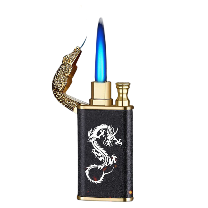 Factory Dragon Jet Torch Lighters windproof Butane Gas Twin Flame Lighters Promotional Gift Lighters