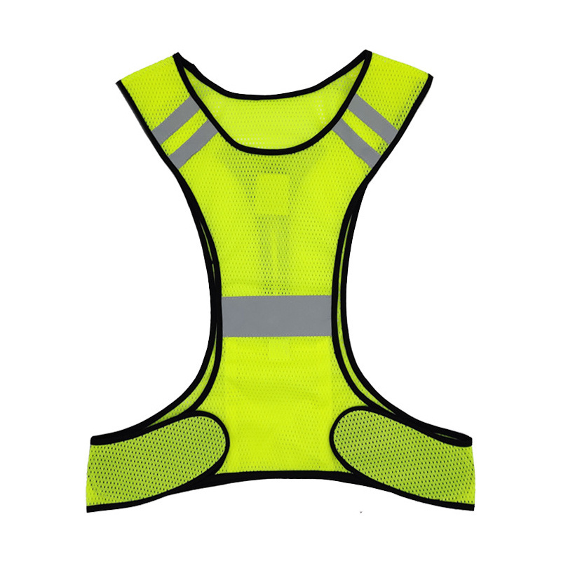 Adjus360 Reflective LED Flash Driving Vest Night Running Cycling Riding Outdoor Activities Light Up Safety Bike VestWith Logo