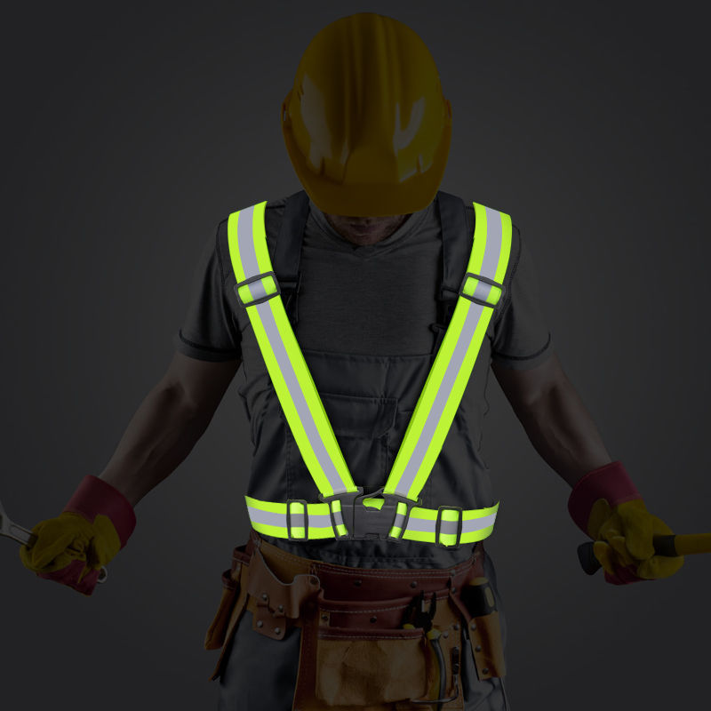 Reflective Vest Lightweight Safety Vest For Women Men Kids Adjustable Reflective Running Vest With 360 High Visibility