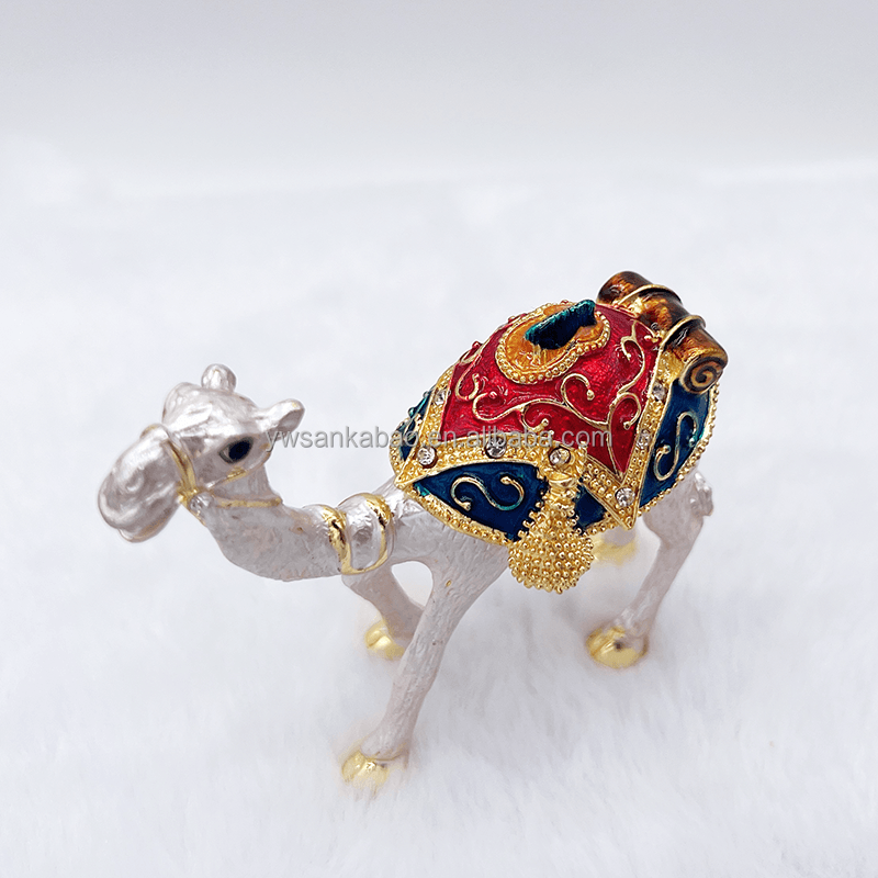 Trending products 2023 Camel Craft Gifts Hand Painted Trinket Box Home Decoration souvenirs gift